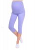 Maternity Cropped 3/4 Leggings 95% Cotton 3082 Graphite